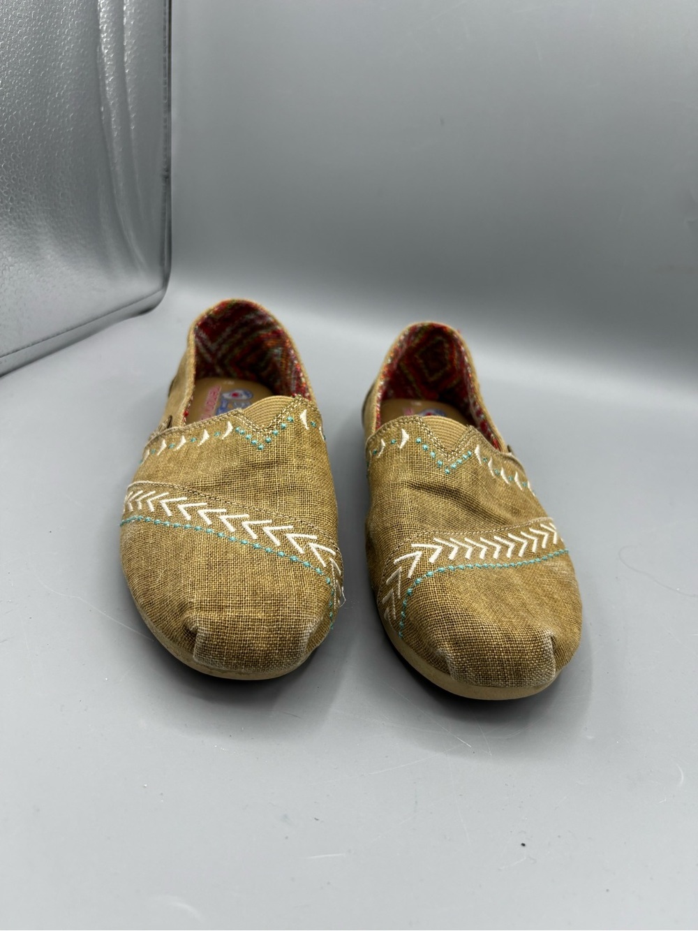 Embroidered Skechers BOBS Plush slip-on
